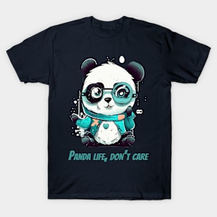 Panda Life - Cute and Playful Panda Design T-Shirt